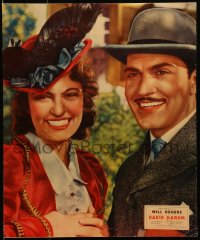 1s135 DAVID HARUM jumbo LC 1934 great smiling portrait of Kent Taylor & pretty Evelyn Venable!