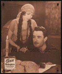 1s156 REDEMPTION jumbo LC 1930 close up of Renee Adoree & worried John Gilbert, from Tolstoy play!