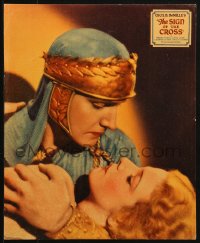 1s157 SIGN OF THE CROSS jumbo LC 1932 DeMille, best portrait of Fredric March & Elissa Landi!