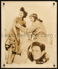 1s029 TEST PILOT 14x17 still 1938 Clark Gable & Myrna Loy by plane + Spencer Tracy, ultra rare!