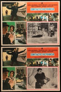 1s165 FRENCH CONNECTION 8 Mexican LCs 1972 Gene Hackman, Scheider, directed by William Friedkin!