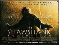1s012 SHAWSHANK REDEMPTION subway poster 1994 classic image of Tim Robbins, written by Stephen King