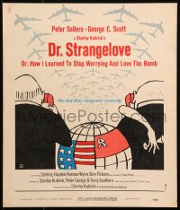 1s274 DR. STRANGELOVE WC 1964 Stanley Kubrick classic, Peter Sellers, great Tomi Ungerer art!