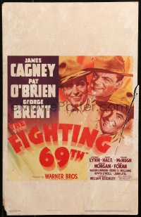 1s283 FIGHTING 69th WC 1940 great art of WWI soldiers James Cagney, Pat O'Brien & George Brent!