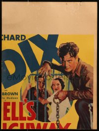 1s294 HELL'S HIGHWAY WC 1932 prison escape movie that preceded I Am A Fugitive From A Chain Gang!