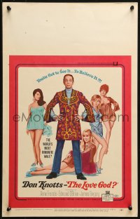 1s310 LOVE GOD WC 1969 Don Knotts is the world's most romantic male with sexy babes!