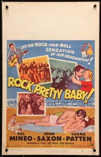 1s337 ROCK PRETTY BABY WC 1957 Sal Mineo, it's the rock 'n roll sensation of our generation!