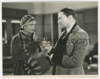 1t072 24 HOURS 8x10 key book still 1931 Kay Francis & injured Clive Brook toast to each other!