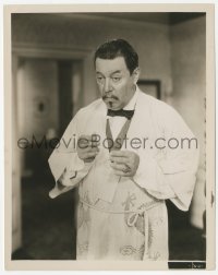 1t228 CHARLIE CHAN IN LONDON 8x10.25 still 1934 Asian detective Warner Oland in kimono with clue!