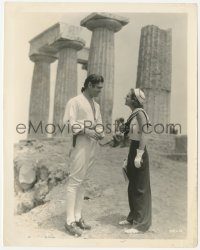 1t242 CLARK GABLE/JOAN CRAWFORD 8x10.25 still 1935 in costume by Grecian ruins in I Live My Life!