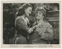 1t251 COMIN' ROUND THE MOUNTAIN 8x10.25 still 1951 close up of Lou Costello & pretty Dorothy Shay!