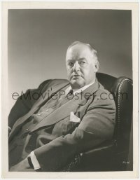 1t254 CONFLICT 8x10.25 still 1945 great portrait of Sydney Greenstreet sitting in leather chair!