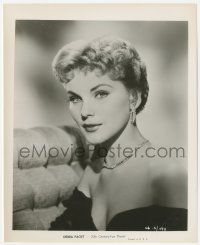 1t281 DEBRA PAGET 8.25x10 still 1950s close up in sexy low-cut dress with bare shoulders!