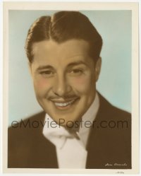 1t004 DON AMECHE color-glos 8x10 still 1930s great head & shoulders portrait wearing tuxedo!