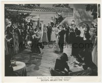 1t299 DOWN ARGENTINE WAY 8.25x10 still 1940 crowd watches Betty Grable & others dancing at party!