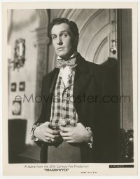 1t309 DRAGONWYCK 8x10.25 still 1945 wonderful close portrait of Vincent Price with bow tie!