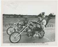 1t315 EASY RIDER 8.25x10 still 1969 Peter Fonda, Dennis Hopper & Jack Nicholson on motorcycles!