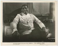 1t320 EMPEROR JONES 8x10 still 1933 great seated close up of Paul Robeson smiling big!