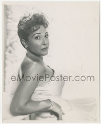 1t325 ETHEL MERMAN deluxe stage play 8x10 still 1957 great portrait starring in Happy Hunting!