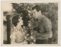 1t348 FIRST KISS 8x10.25 still 1928 great close up of young Gary Cooper & beautiful Fay Wray!