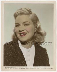 1t005 FIVE OF A KIND color-glos 8x10 still 1938 head & shoulders portrait of Claire Trevor!