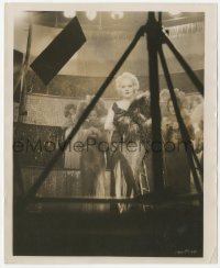 1t378 GEORGE WHITE'S 1935 SCANDALS candid 8.25x10 still 1935 Alice Faye seen through light stand!