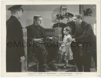 1t385 GHOST OF FRANKENSTEIN 8x10.25 still 1942 shackled monster Lon Chaney on trial in court!