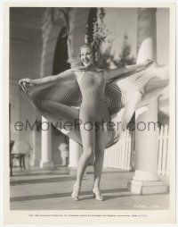 1t410 GRACE BRADLEY 8x10.25 still 1936 Paramount studio portrait in swimsuit & bathing rug!
