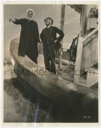 1t417 GREEN PASTURES 8x10 still 1936 Rex Ingram as De Lawd with Eddie Anderson on boat!