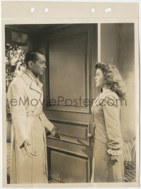 1t433 HONEYMOON 8x11 key book still 1947 great close up of grown up Shirley Temple & Franchot Tone!