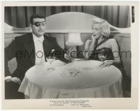 1t446 HOW TO MARRY A MILLIONAIRE 8x10 still 1953 sexy Marilyn Monroe & Alex D'Arcy at table!