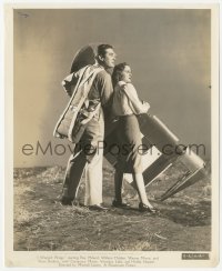 1t455 I WANTED WINGS 8.25x10 still 1941 Ray Milland & Constance Moore both holding airplane wing!