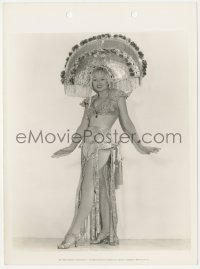 1t468 INTERNATIONAL HOUSE 8x11 key book still 1933 sexy Lona Andre in wild outfit as Chorus Queen!