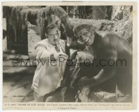 1t478 ISLAND OF LOST SOULS 8x10 still 1933 Charles Laughton giving orders to one of his manimals!