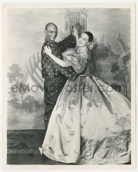 1t528 KING & I deluxe stage play 8x10 still 1955 Yul Brynner & Patricia Morison by Vandamm!