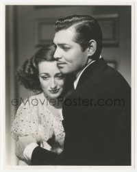 1t608 LOVE ON THE RUN deluxe 7.5x9.5 still 1936 best c/u of Clark Gable & Joan Crawford by Hurrell!