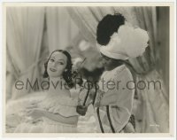 1t614 MADAME DU BARRY 8x10 still 1934 Dolores Del Rio gets her back scratched by servant boy!