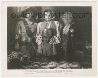 1t625 MAN IN THE IRON MASK 8.25x10.25 still R1947 bearded Louis Hayward, Warren William as D'Artagnan