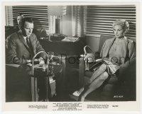 1t632 MANCHURIAN CANDIDATE 8x10.25 still 1962 c/u of Janet Leigh sitting with Frank Sinatra!