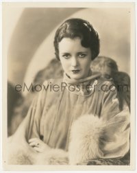 1t647 MARY ASTOR 8x10.25 still 1930s posed portrait in velvet & fur by Eugene Robert Richee!