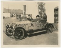 1t652 MARY PICKFORD/MARSHALL NEILAN deluxe 8x10 still 1920s in imported English car by K.O. Rahmn!