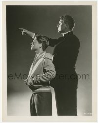 1t657 MEN OF BOYS TOWN 8x10.25 still R1950s Spencer Tracy & Mickey Rooney by Clarence Sinclair Bull