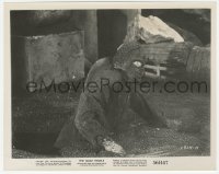 1t664 MOLE PEOPLE 8x10.25 still 1956 great image of subterranean monster emerging from the ground!