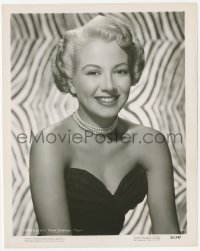 1t665 MONICA LEWIS 8.25x10.25 still 1951 head & shoulders smiling portrait from Excuse My Dust!