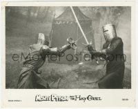1t667 MONTY PYTHON & THE HOLY GRAIL 8x10 still 1975 c/u of The Black Knight about to kill a man!