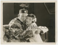 1t674 MR. WU 8x10.25 still 1927 c/u of sad Asian Lon Chaney Sr. hugging granddaughter Renee Adoree!