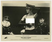 1t698 NIGHT PORTER 8x10 still 1974 topless Charlotte Rampling dancing for Nazi soldiers!