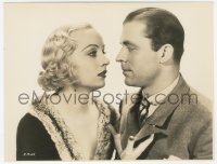1t700 NO MORE ORCHIDS deluxe 7.75x10 key book still 1932 best portrait of Carole Lombard & Lyle Talbot!