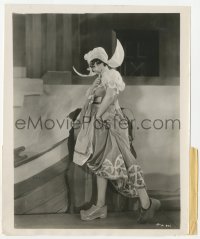 1t702 NO, NO, NANETTE 8x10 still 1930 full-length Bernie Claire in Dutch costume with clogs!