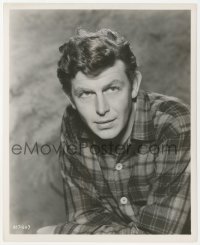 1t701 NO TIME FOR SERGEANTS 8x10 still 1958 great casual portrait of Andy Griffith in flannel!